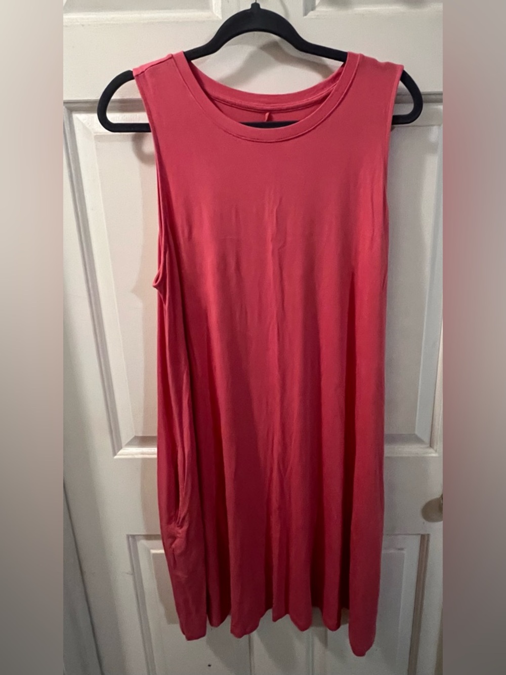 Time and Tru Sleeveless Coral Tank Top Dress